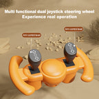 6V Kids Ride-On Excavator Fully Electric Digging Arm Ride On Toy with Safety Belt