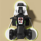 6V Ride on Motorcycle Dual Drive Electric Ride on Car Foot Pedal Control Motorcycle