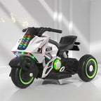 6V Ride on Motorcycle Dual Drive Electric Ride on Car Foot Pedal Control Motorcycle