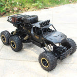 1/12 6 Wheels Remote Control RC Car Electric RC Monster Truck with Double Motors