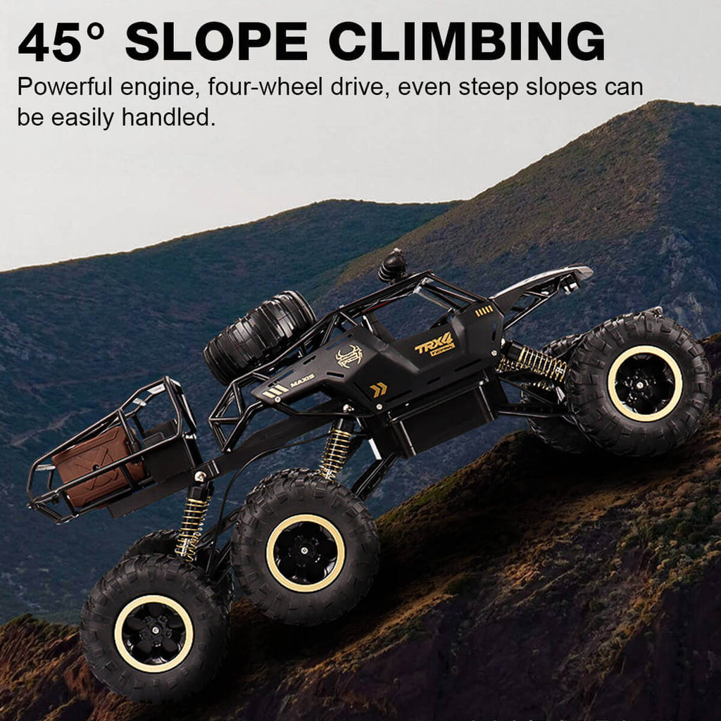 6 Wheels Remote Control Car RC Monster Truck Electric RC Car with Double Motors
