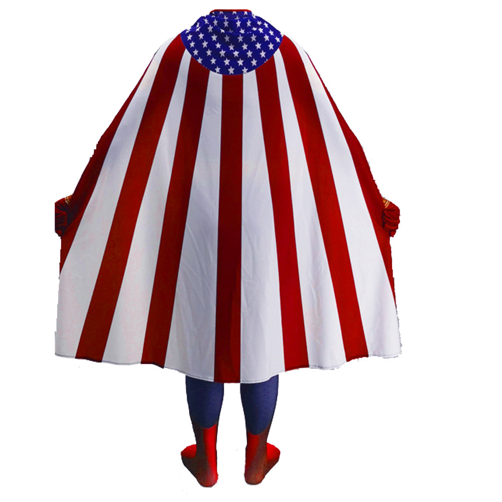 Boys Homelander Costume A-train Cosplay Outfit Starlight Deep Crimson Countess Suit