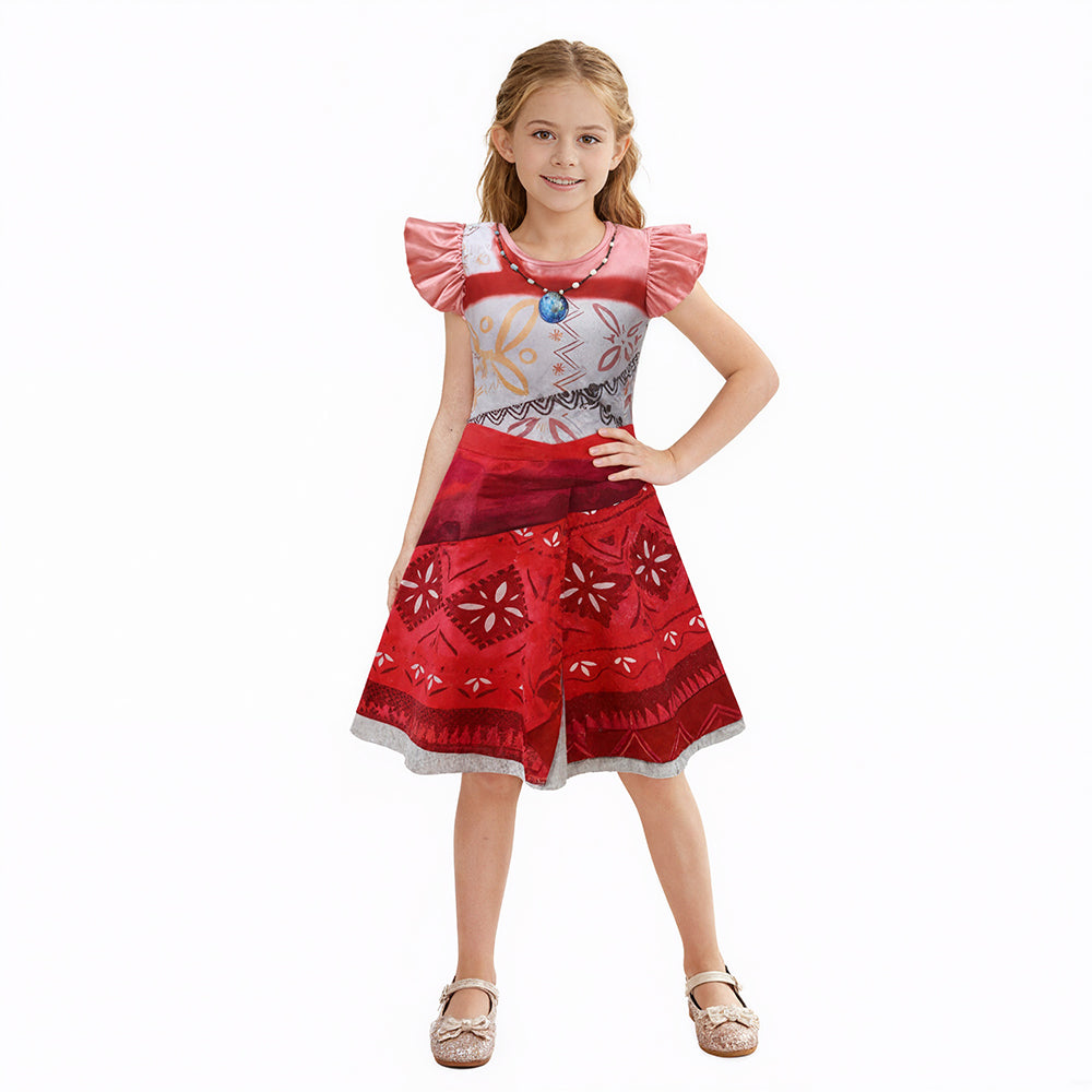 Kids Sea Princess Dress Halloween Costume Ocean Theme Party Cosplay Dress