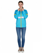 Max Mayfield Costume Blue Jacket and Plaid Sweatshirt Max Cosplay Outfits