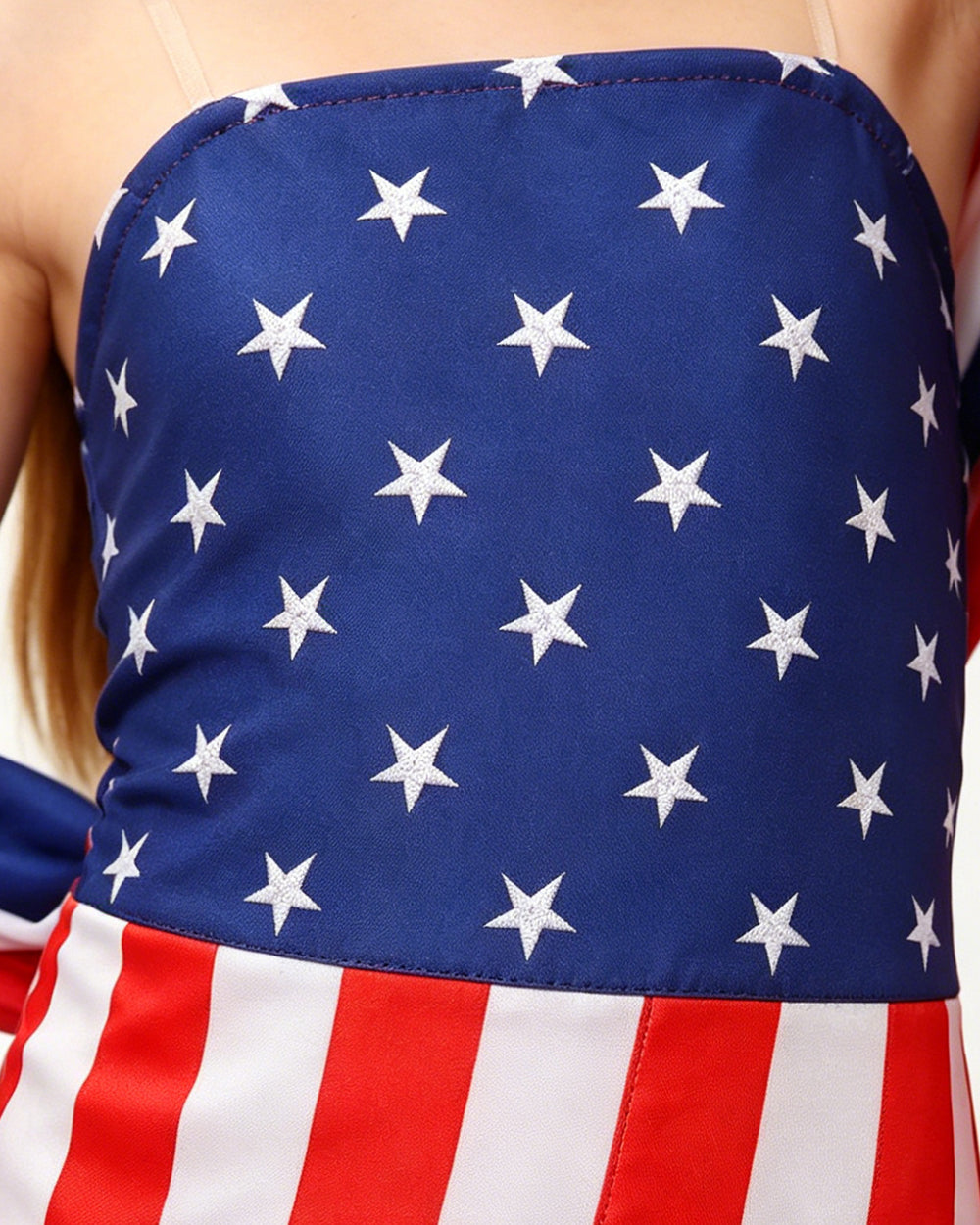 Girls 4th of July Outfits Independence Day American Flag Dress Shawl and Accessories for Patriotic Parades