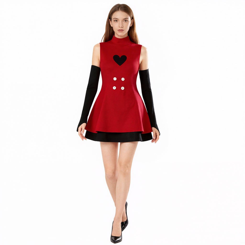 Women Charlie Morningstar Battle Outfit Cosplay Costume