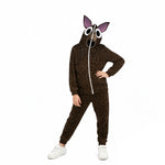 Horror Deer Hooded Sweatshirt and Pants Set Game Player Monster Tracksuit with Plus Size