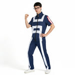 Adult Todoroki Costume High School Uniform Unisex Hero Tops Pants Sportswear for Training