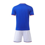 European Cup Soccer Jersey 2024 French Home Team Football Kits National Shirt Shorts Uniform for Adult