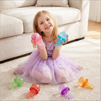 6pcs Jellyfish Squishy Ocean Crystal Stress Relief Toys Sensory Fidgets for Kids & Adults