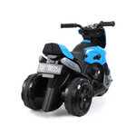 6V Kids Ride On Motorcycle with Headlights Battery-Powered 3-Wheel Bicycle Car