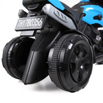 6V Kids Ride On Motorcycle with Headlights Battery-Powered 3-Wheel Bicycle Car