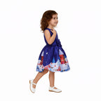 Girls Christmas Dress A Line Princess Party Dress Christmas Costume for Kids 3-8 Years