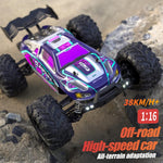 38KM/H 4WD RC Car Carbon Brush Off-road Car All Terrain Monster Vehicle Toys