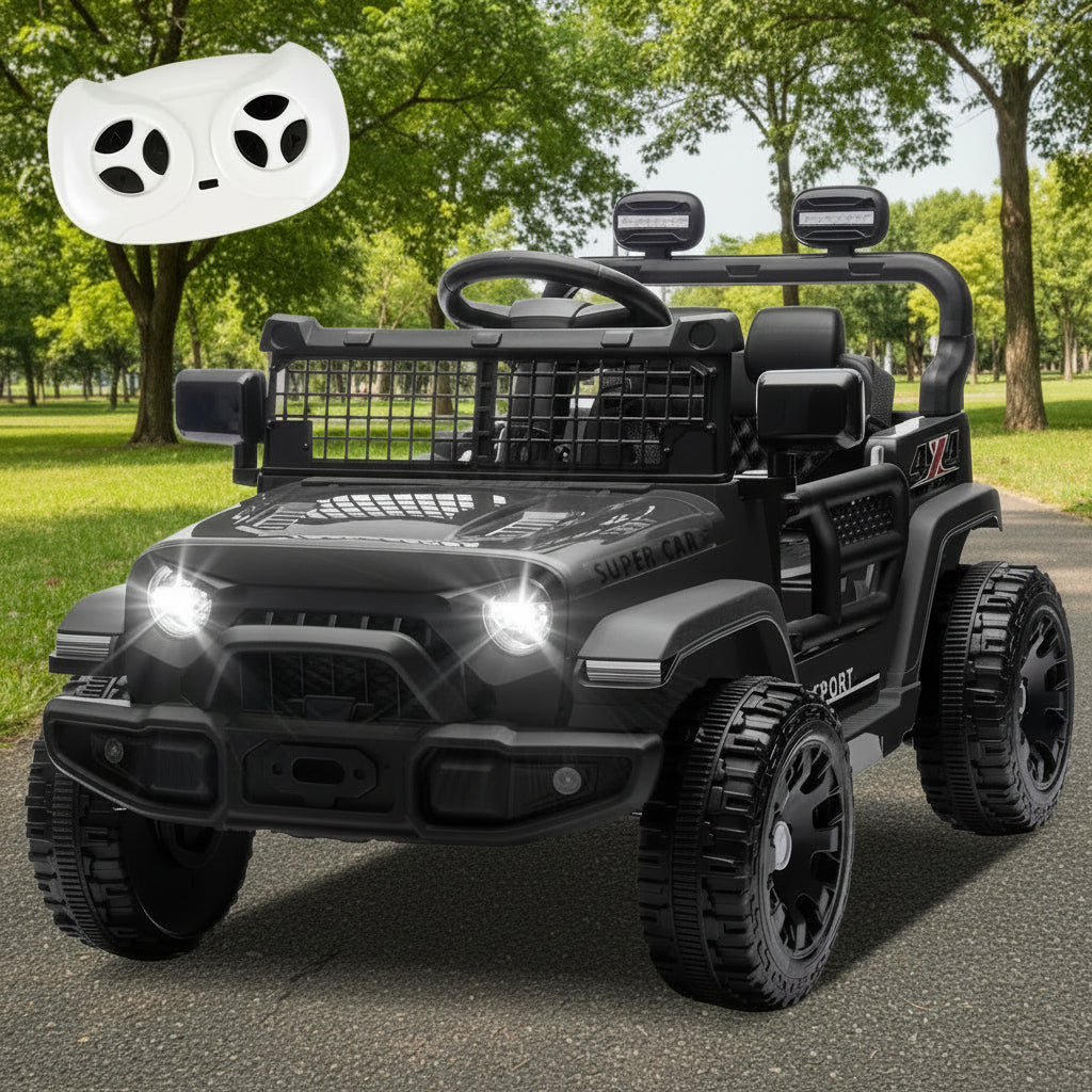 Atapi Rides Car 24V Kids Ride on Car 2 Seats Adjustable Speed Truck with Remote Contro ...