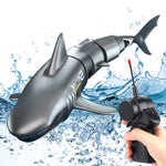 Remote Control Shark 360° Rotation Double Propeller RC Boat Waterproof Toys For Kids