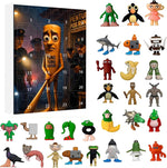 Advent Calendar 2025 Tung Tung Tung Sahur 24pcs Figure Toys Blind Box Holiday Surprise Gift Christmas Ornaments