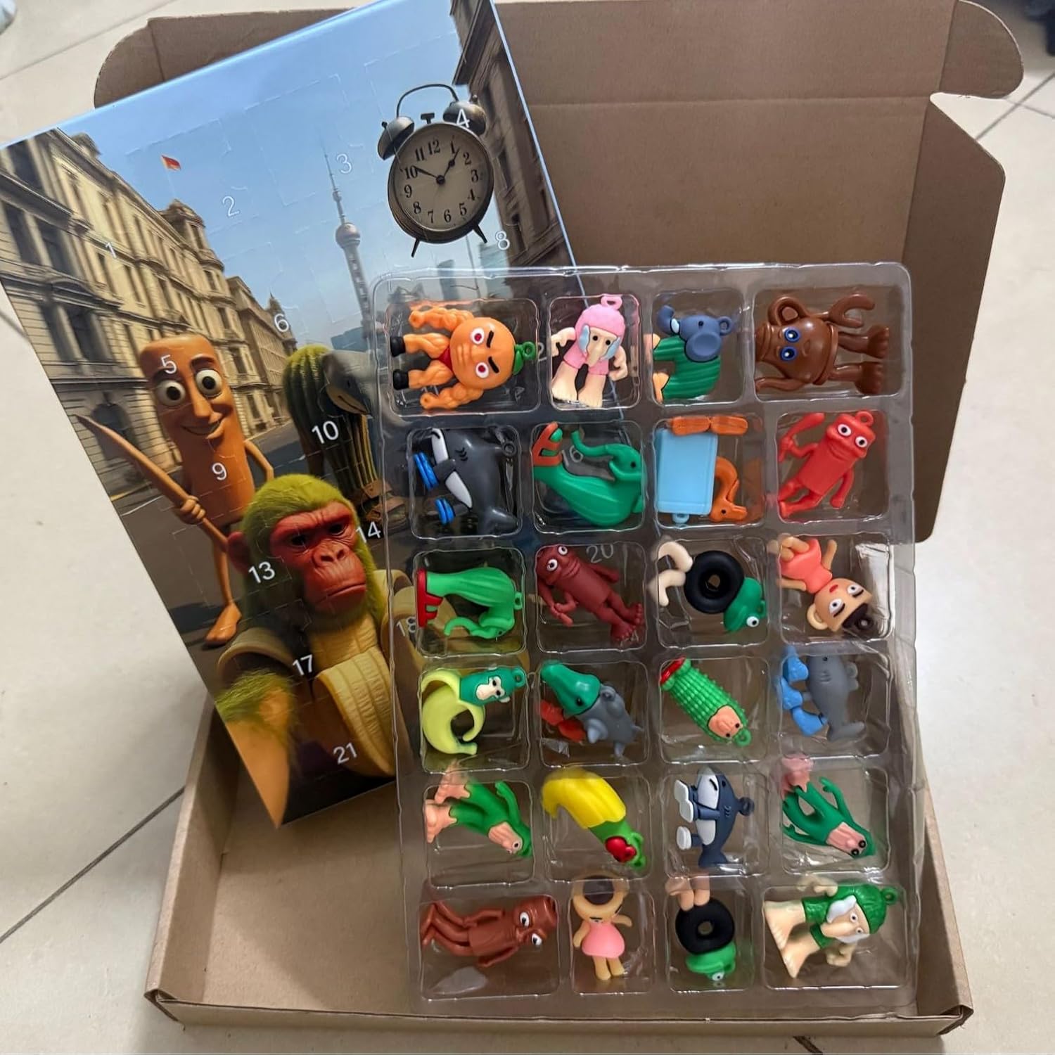 Advent Calendar 2025 Tung Tung Tung Sahur 24pcs Figure Toys Blind Box Holiday Surprise Gift Christmas Ornaments