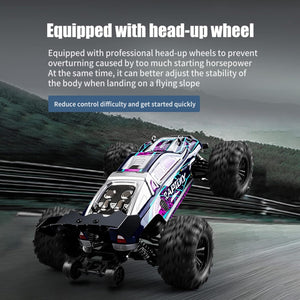 38KM/H 4WD RC Car Carbon Brush Off-road Car All Terrain Monster Vehicle Toys