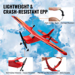 2.4GHz RC Plane 6-Axis Gyro Remote Control Airplane  EPP Foam Plane with 2 Batteries
