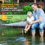 Simulation Shark Remote Toy Spoof Jokes Interesting Prank Toys Remote Control Racing Boat