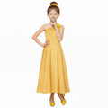 Cute Judy Party Dress Yellow Ball Gown with Headband Kids Adults Cosplay Costume