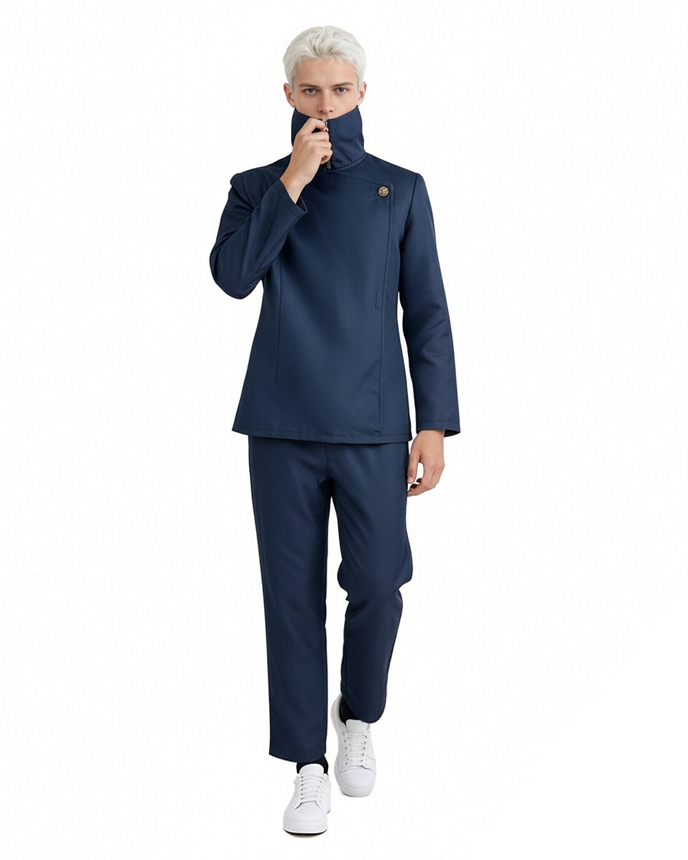 Adult Satoru Costume Megumi Yuji Nobara Toge Halloween Cosplay Uniform Full Set