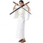 Adult Ishii Cosplay Costume The Killer White Kimono Snow Garden Duel Outfit