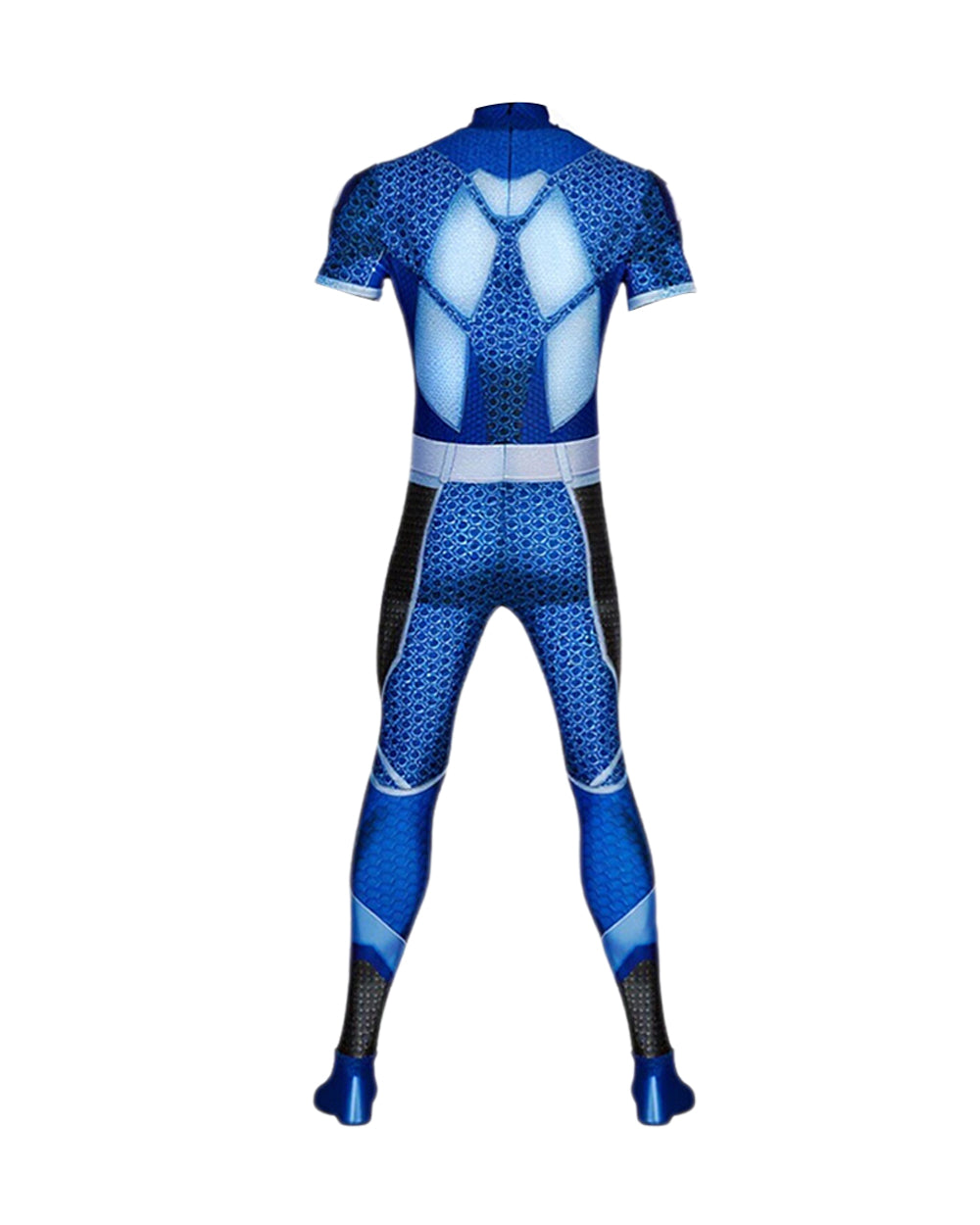 Boys Adults A-train Costume Jumpsuit and Gloves Suit Halloween Cosplay Outfit