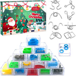 Creative Kids Advent Calendar 2025 Blind Box Fidget Spinner 24 Day Christmas Countdown Calendar Interactive Toys