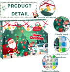 Creative Kids Advent Calendar 2025 Blind Box Fidget Spinner 24 Day Christmas Countdown Calendar Interactive Toys