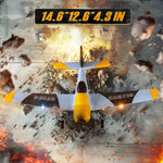 2.4Ghz RC Plane 3CH Airplane 6-Axis Gyro Stabilizer Fighter Aircraft Plane for Adults and Kids