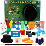 Magic Set with 65 Props Kids Magic Tool Kit For Boys and Girls Family Party interactive toys