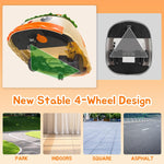 12V Electric Bumper Kids Ride On Car with Remote Cute Burger Design 360° Spin Toy