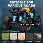 Kids 12V Ride on ATV Electric Ride on Car Battery Powered with Music Light Holiday Gift