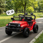 24V Kids Ride on Car 2 Seats Adjustable Speed Truck with Remote Control Light Music