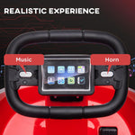 6V Bumper Car 360° Spin Electric Ride On Toys with Lights Music Safety Belts