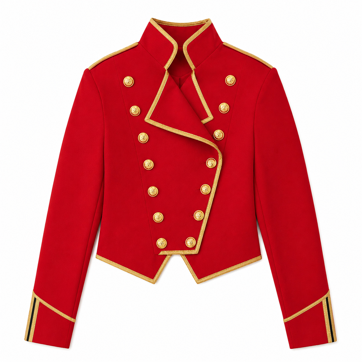 Kids Pop King Costume Red Jacket Pants and Glasses for Cosplay Events Halloween Party