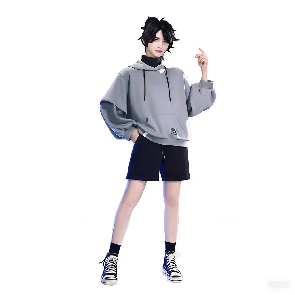 IDV Game Prisoner Costume Men's Hoodie and Shorts 5th Personality Cosplay Party
