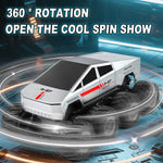 8WD Amphibious RC Car 2.4G Waterproof Off-Road Vehicle Electric Pickup Summer Toy