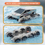 8WD Amphibious RC Car 2.4G Waterproof Off-Road Vehicle Electric Pickup Summer Toy