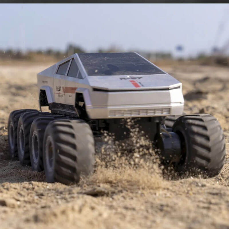 8WD Amphibious RC Car 2.4G Waterproof Off-Road Vehicle Electric Pickup Summer Toy