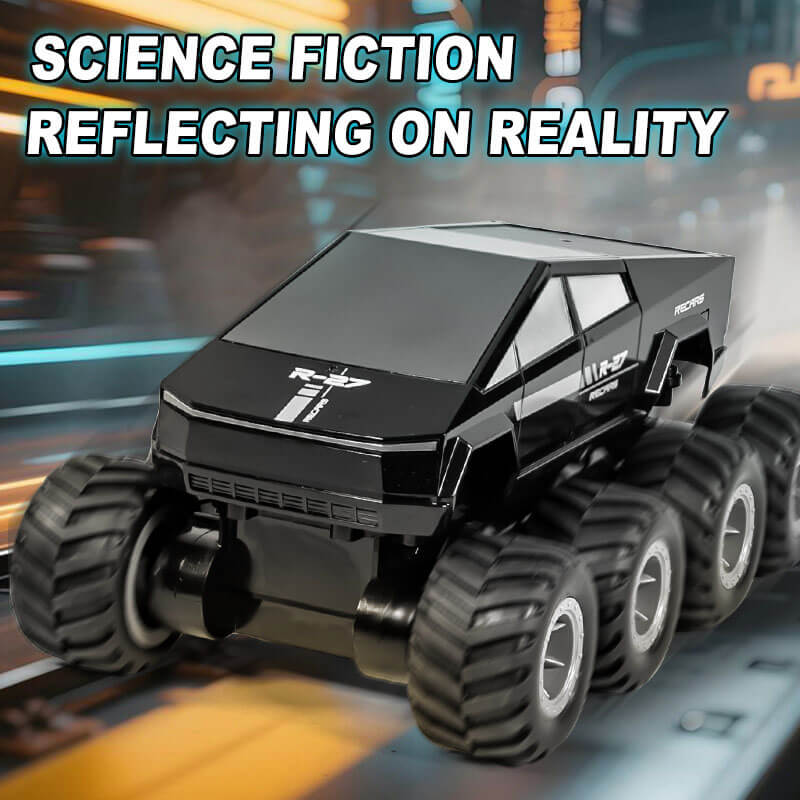 8WD Amphibious RC Car 2.4G Waterproof Off-Road Vehicle Electric Pickup Summer Toy