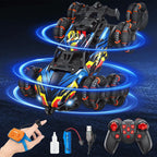 8WD Remote Control Car 2.4G Drift Stunt RC Car Double-Sided Climbing Car With Spray & Light