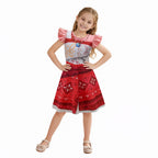 Kids Sea Princess Dress Halloween Costume Ocean Theme Party Cosplay Dress