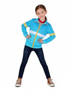 Max Mayfield Costume Blue Jacket and Plaid Sweatshirt Max Cosplay Outfits