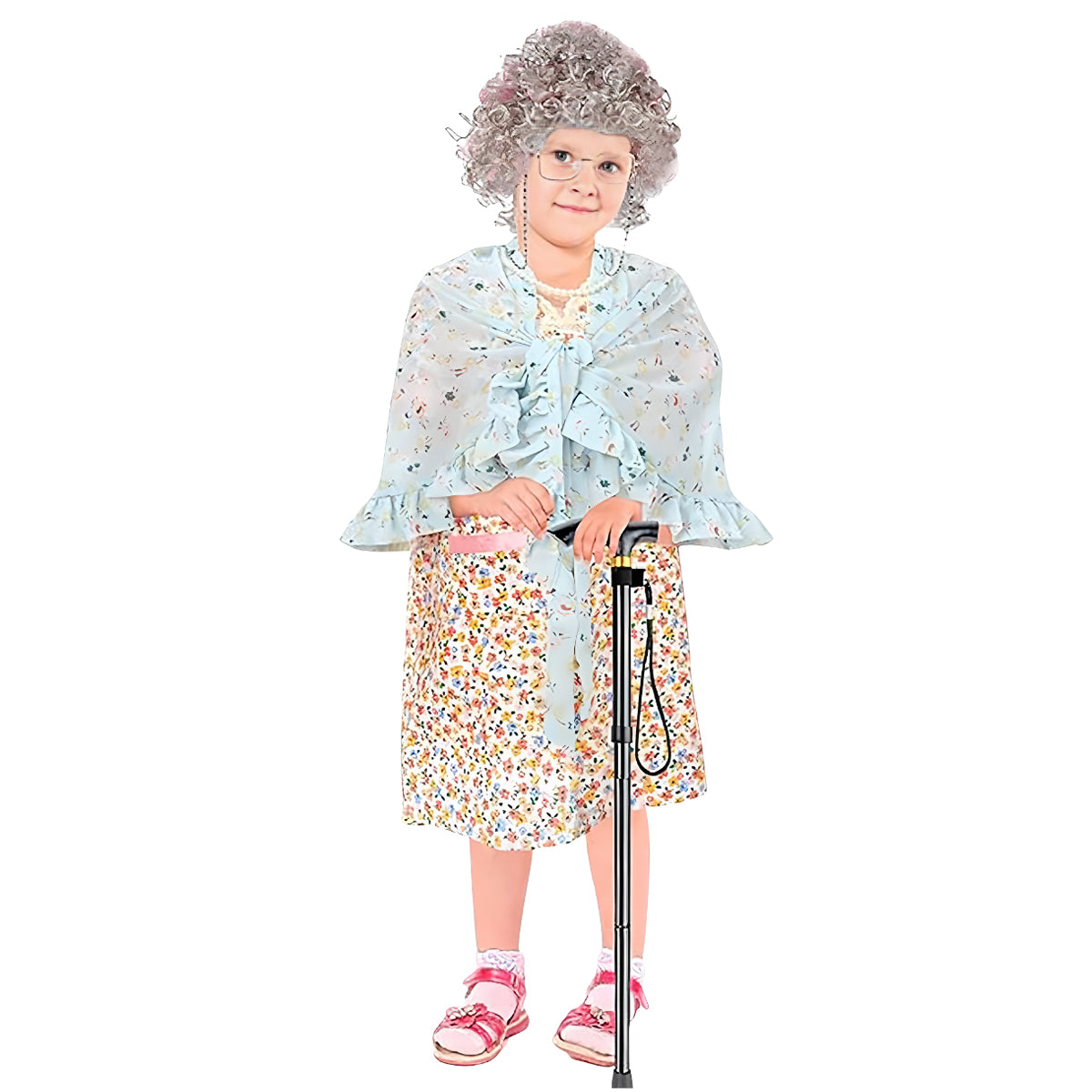 old lady dress Kids Costume 100th Day of School Grandma Outfit and Acc – Sun Baby Width:4E - Extra Wide Vintage Plain Wedding Dress, LargeSize 10 type:Wrap