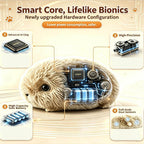 AI Plush Toy Interactive Smart Companion Pet with Touch Sensing, Emotional Response and Calming Schumann Wave Sleep Aid