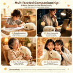 AI Plush Toy Interactive Smart Companion Pet with Touch Sensing, Emotional Response and Calming Schumann Wave Sleep Aid