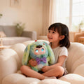 12'' AI Plush Toy Soft Interactive Companion Toy with Emotional Expression and Chat for Kids and Adults
